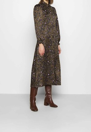 Skjortekjole - mottled olive