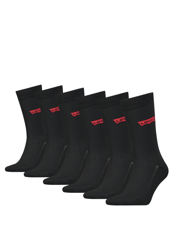 REGULAR CUT BATWING LOGO 6PACK  - Socks3