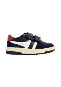 Gola BASKET STRAP - Baskets basses - navy blanc cassé rouge
