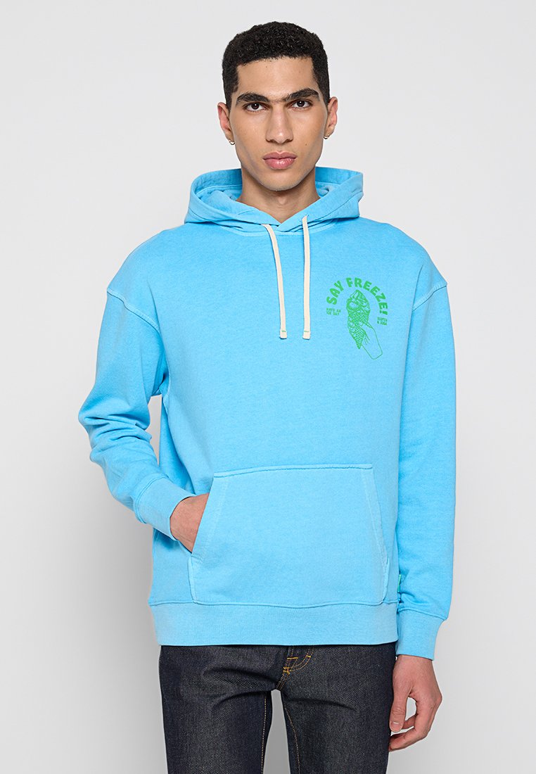 Scotch & Soda Hoodie lichtblauw Scotch & Soda Hoodie lichtblauw