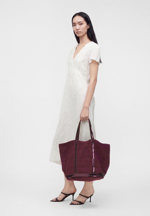 Vanessa Bruno, CABAS ZIPPE - Shopping bags - aubergine