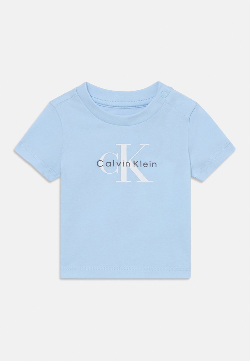 Calvin Klein Jeans MONOGRAM UNISEX - Apdrukāts T-krekls - rain dance