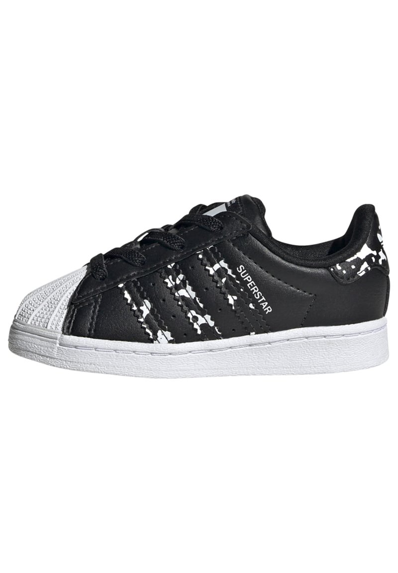 adidas core black superstar