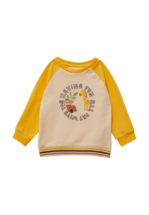 Sweatshirt - hellgelb