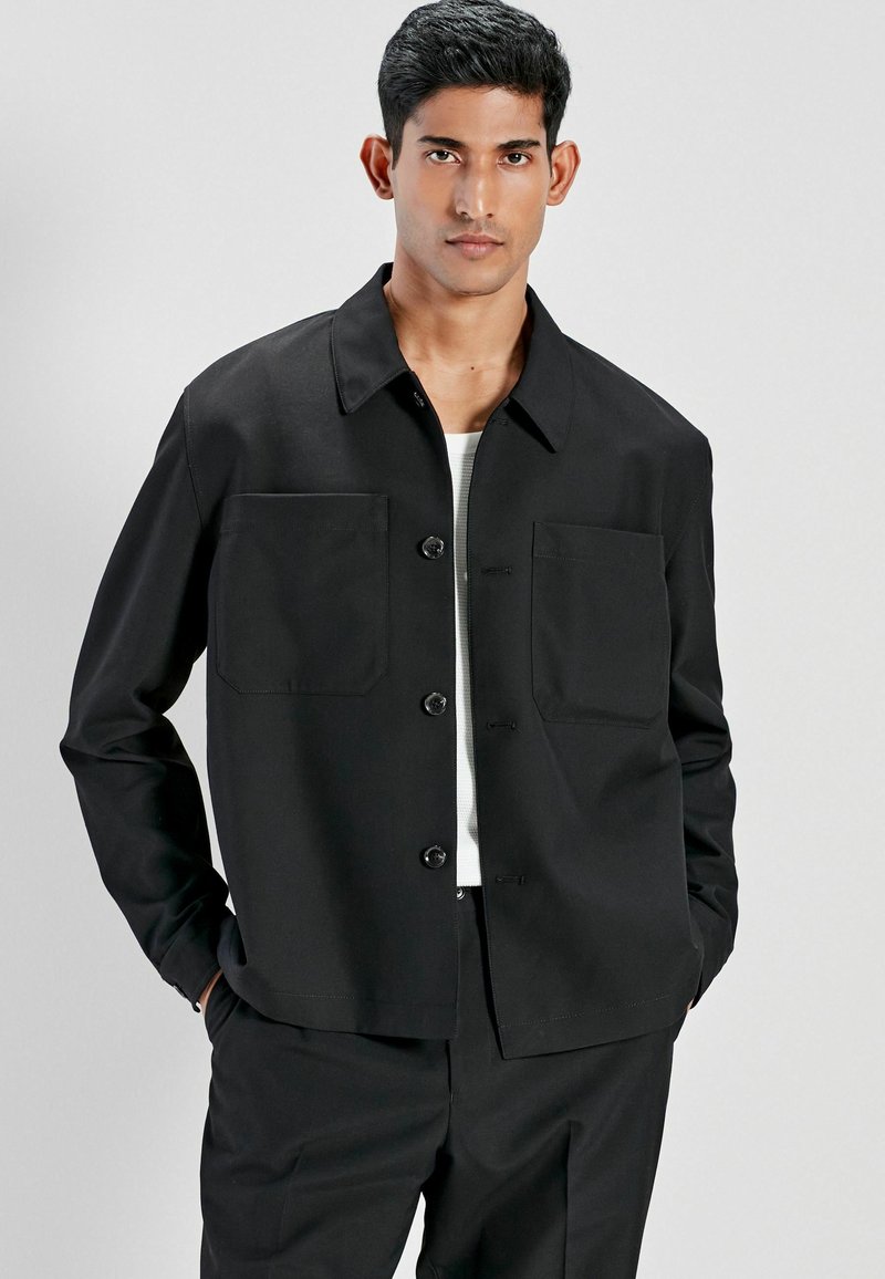 Next REGULAR FIT - Vasaras jaka - black
