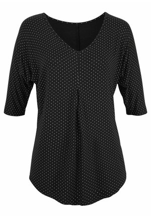 LASCANA, Strandaccessoire - schwarz-gepunktet