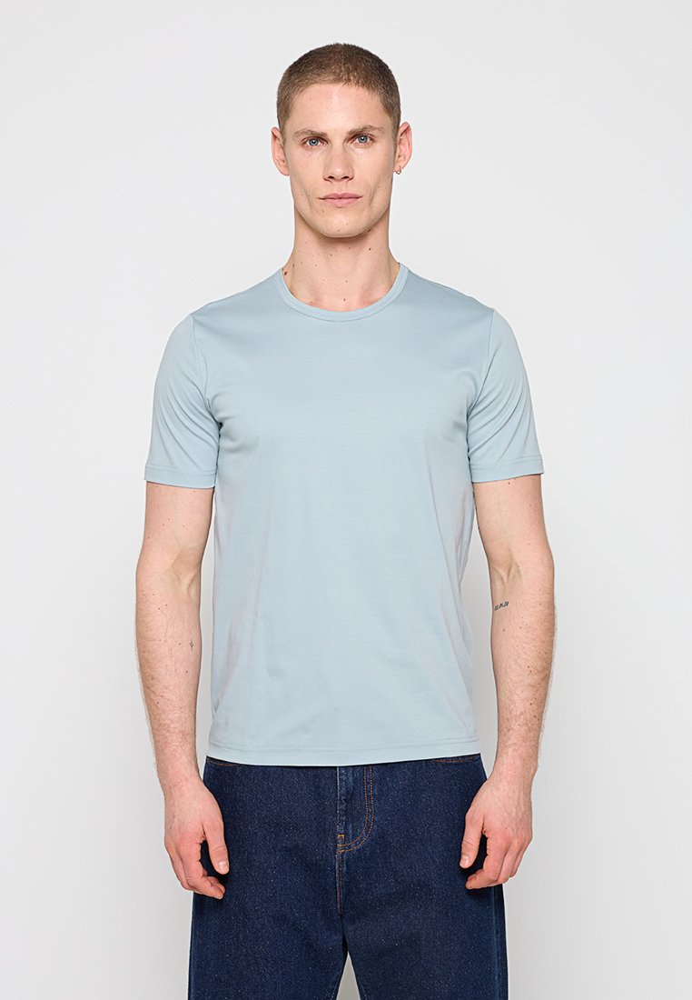 Tiger Of Sweden T-shirt basic blauw Tiger Of Sweden T-shirt basic blauw