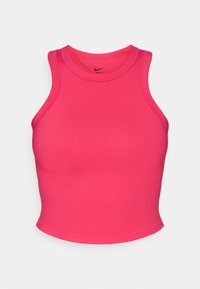 ONE FITTED CROP TANK - Toppi - rush pink