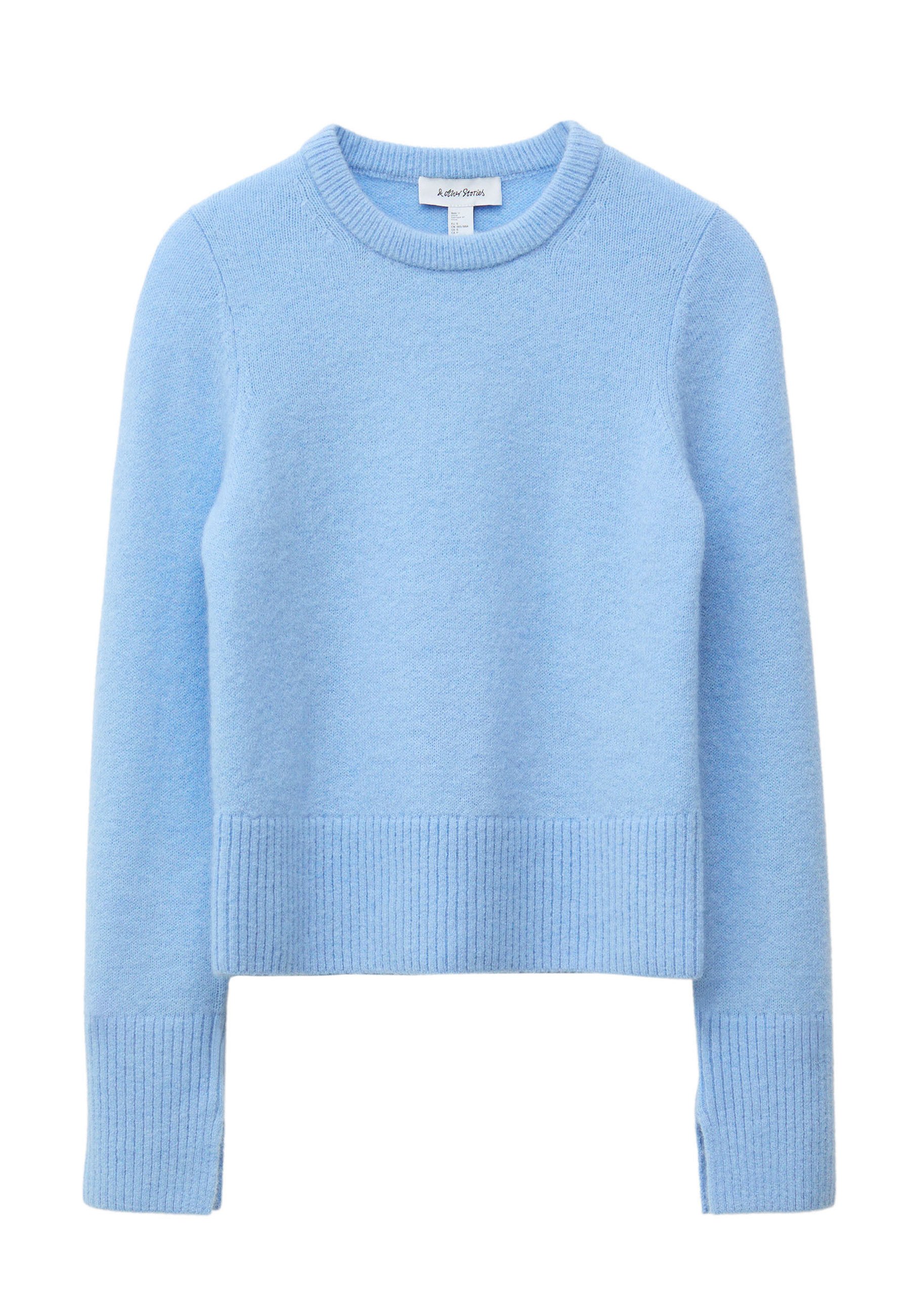Light blue knit