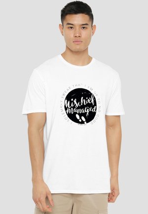 Cotton Soul, HARRY POTTER UP TO NO GOOD - T-Shirt print - white