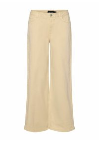 PCTORA - Flared Jeans - sandshell