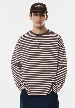 STRIPED - Langarmshirt - pink