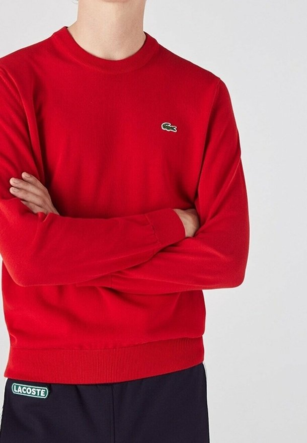 Lacoste Strickpullover - red
