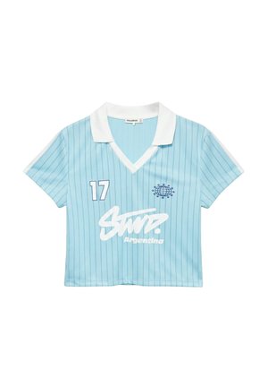 PULL&BEAR, STWD ARGENTINA FOOTBALL - POLO SHIRT - Polo - light blue