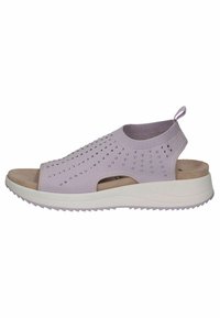 Caprice - Sandale s punim potplatom - lilac knit Minijatura 1