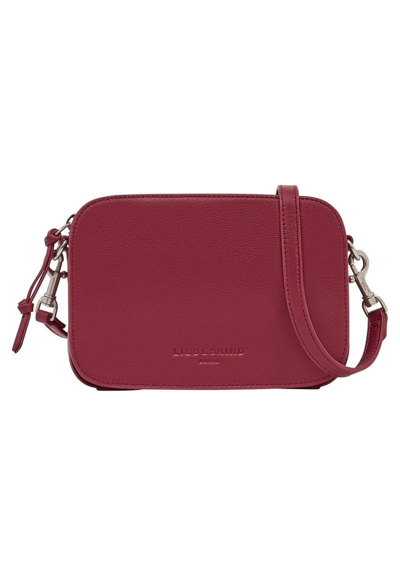 LIEBESKIND BERLIN Leren schoudertas avondtas Harris Luka20 Crossbody Bag Cobalt Night donkerblauw