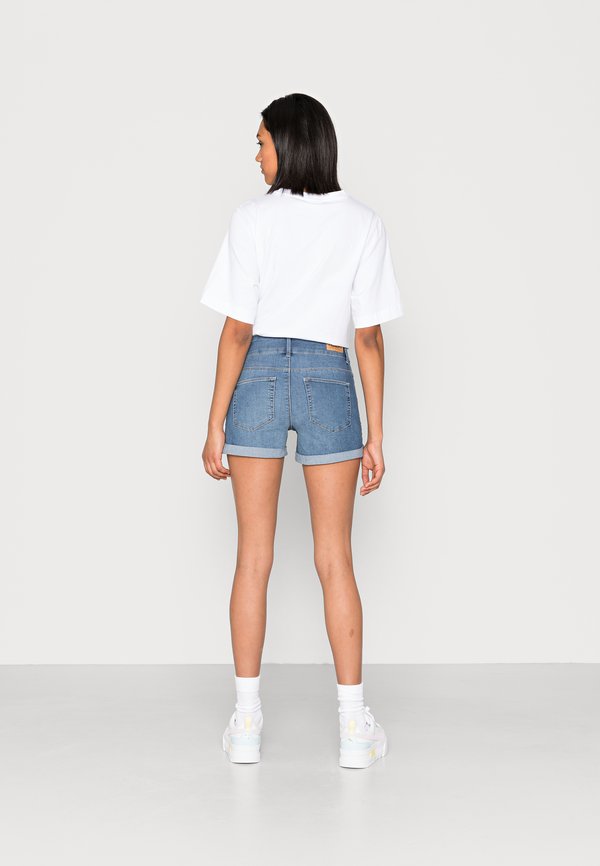 ONLCARMEN WIDE - Denim shorts4