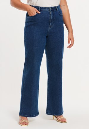 FLARE FIT - Flared Jeans - indigo