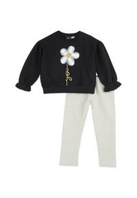 Tuta Due Pezzi Chicco Per Bambini – Felpa E Pantalone Felpati, Stampa Moderna, Zip E Coulisse, Lavabile In Lavatrice