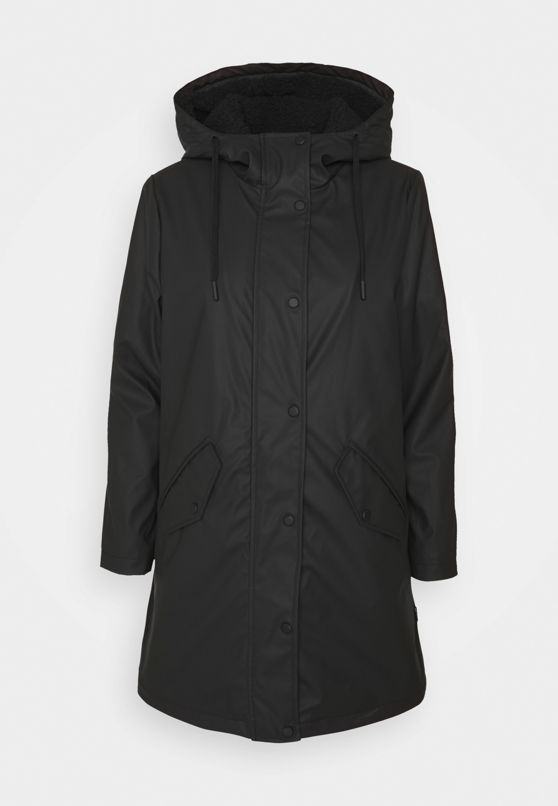 petite long raincoat