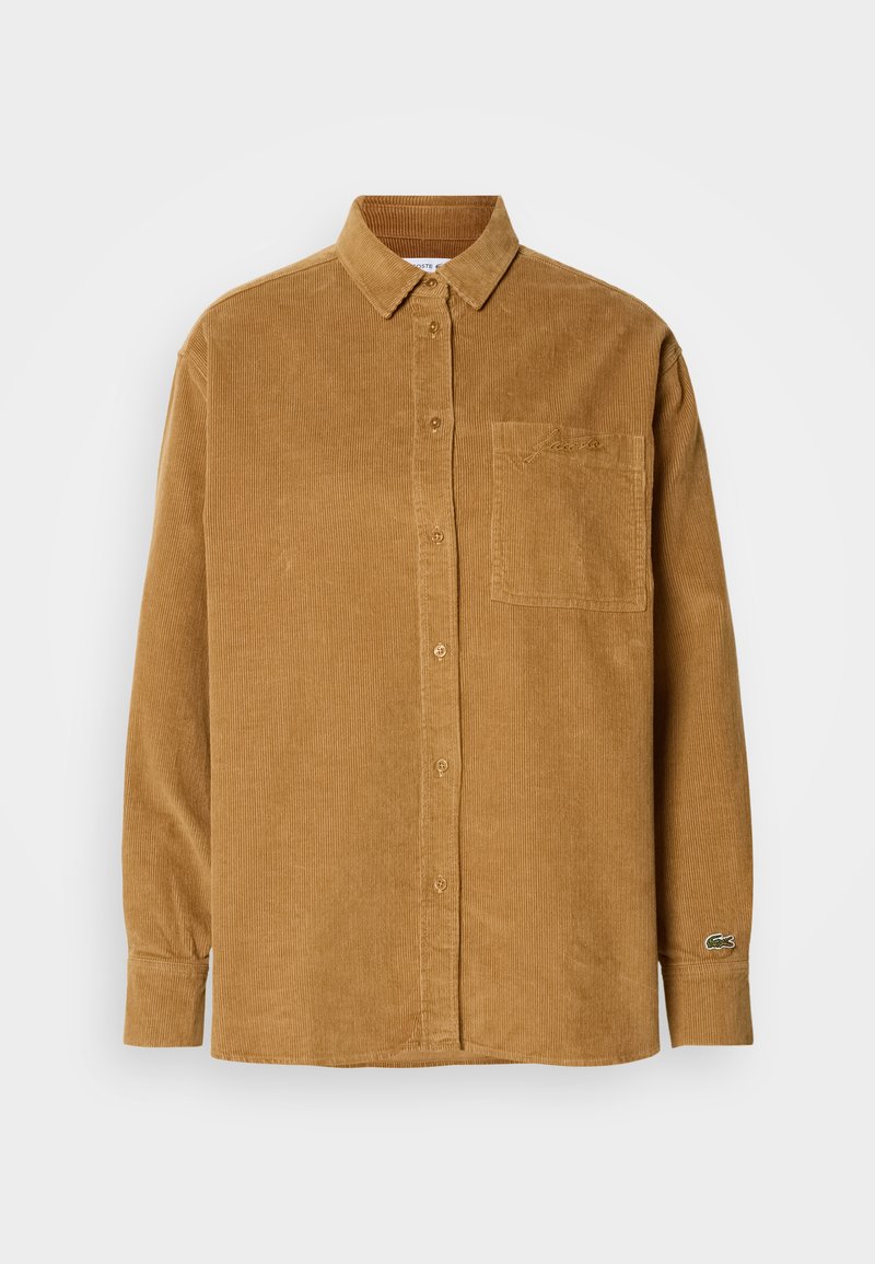 Lacoste Overhemdblouse bruin
