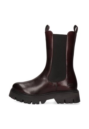 THELIA - Botines con plataforma - bordeaux
