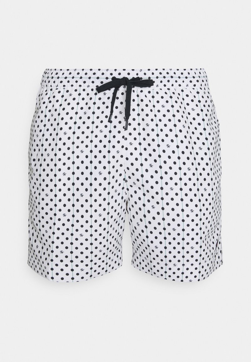 Tommy Hilfiger MEDIUM DRAWSTRING PRINT Badeshorts White wei 