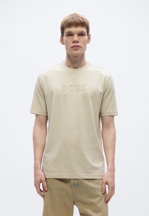 LOGO - Μπλουζάκι με στάμπα - light beige