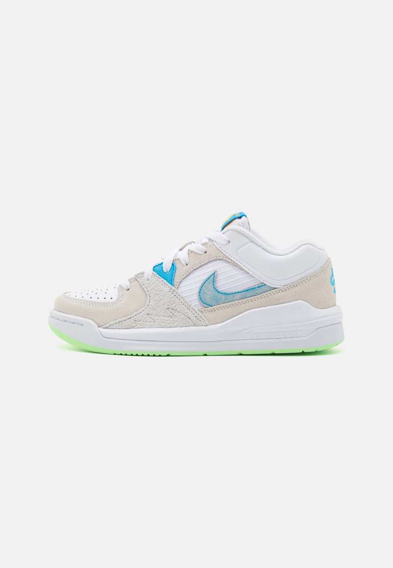 Jordan JORDAN STADIUM 90 UNISEX - Kosárlabdacipők - white/vapor green/dark powder blue/cool grey