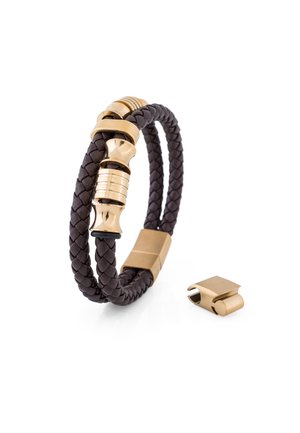 GRACILITAS  - Bracelet - brown and gold coloured