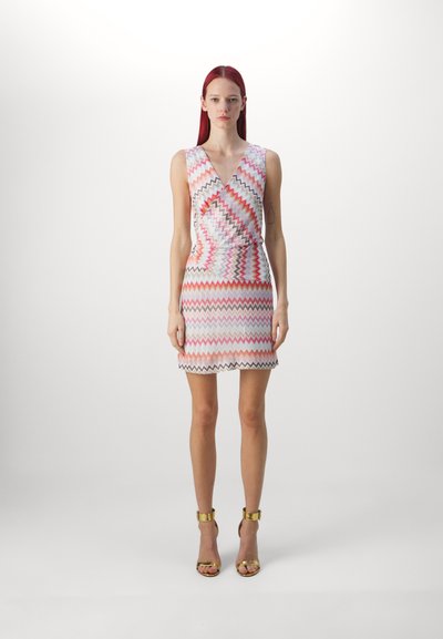 Missoni SHORT DRESS - Robe pull - light tones multicolor