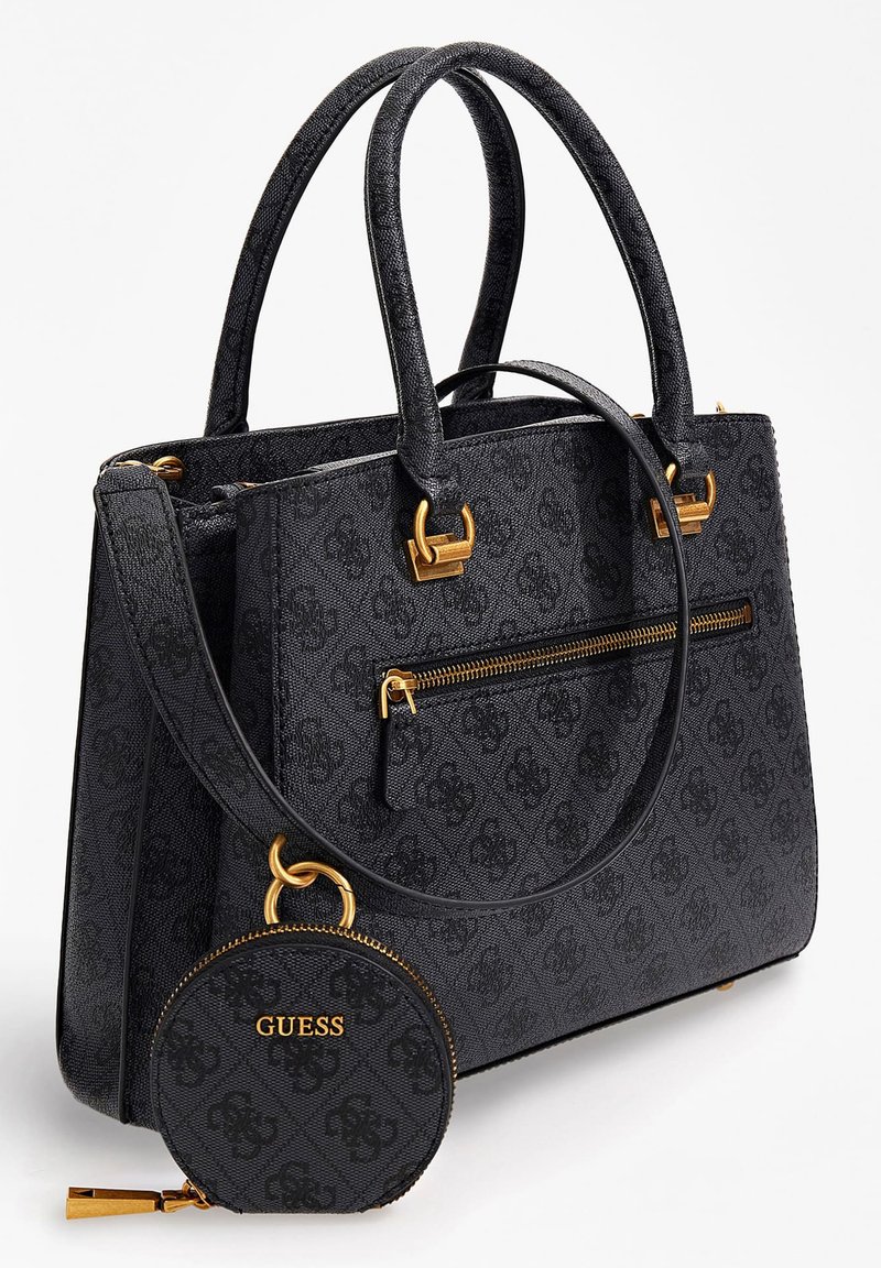 Guess Noelle Basique Signature Logo Girlfriend Satchel Bag