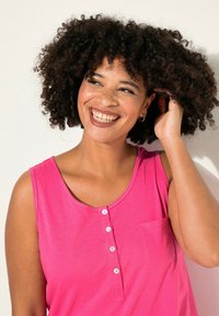 Angel of Style Top - hibiscus pink