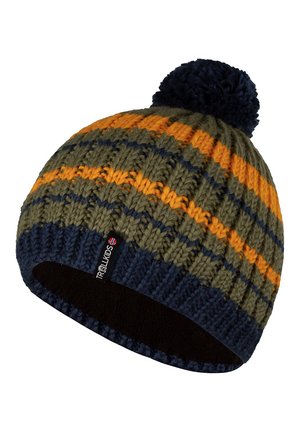 HAFJELL BOBBLE - Beanie - khaki blau