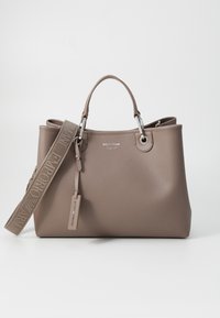 BAG SET - Tote bag - taupe/taupe