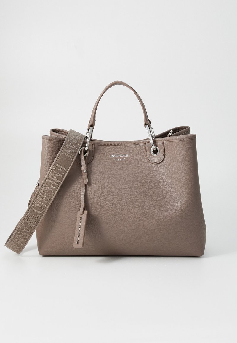 Emporio Armani - BAG SET - Shopping bags - taupe/taupe, Forstør
