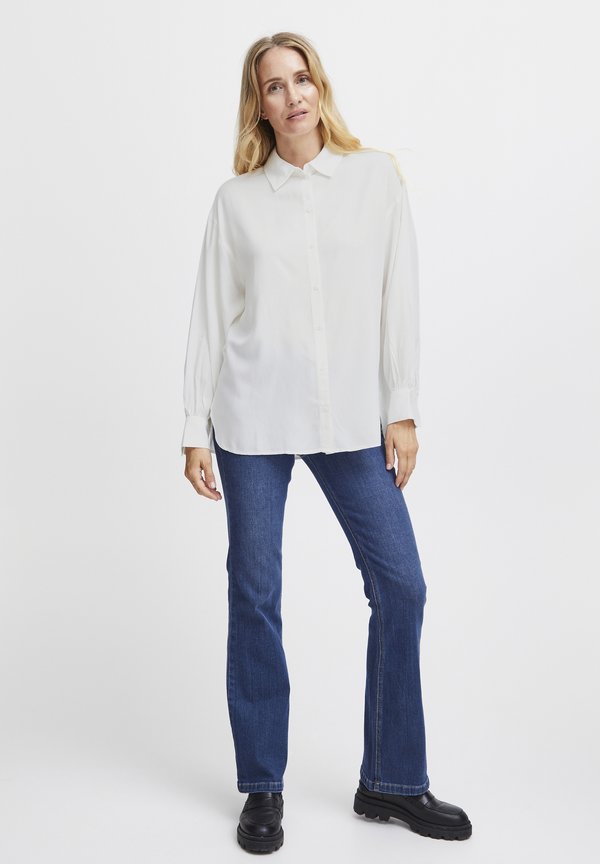 FRCINA - Button-down blouse - blanc de blanc4