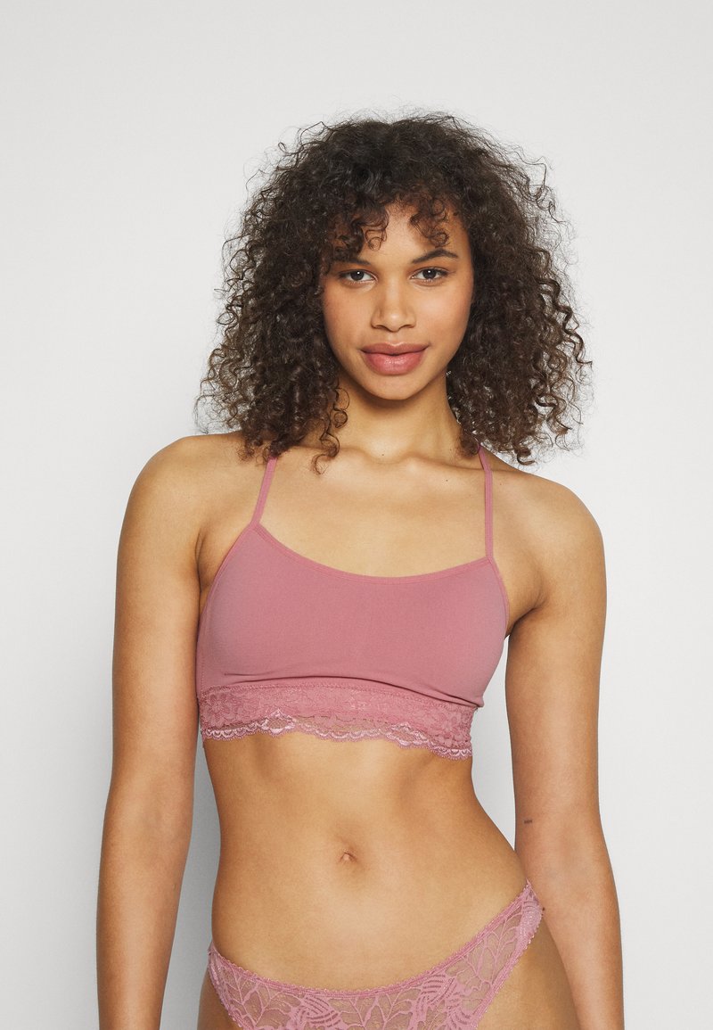 Hunkemöller MARINE SEAMLESS BRALETTE - Topp - pink/ljusrosa - Zalando.se