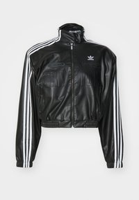 adidas Originals Mākslīgās ādas jaka - black