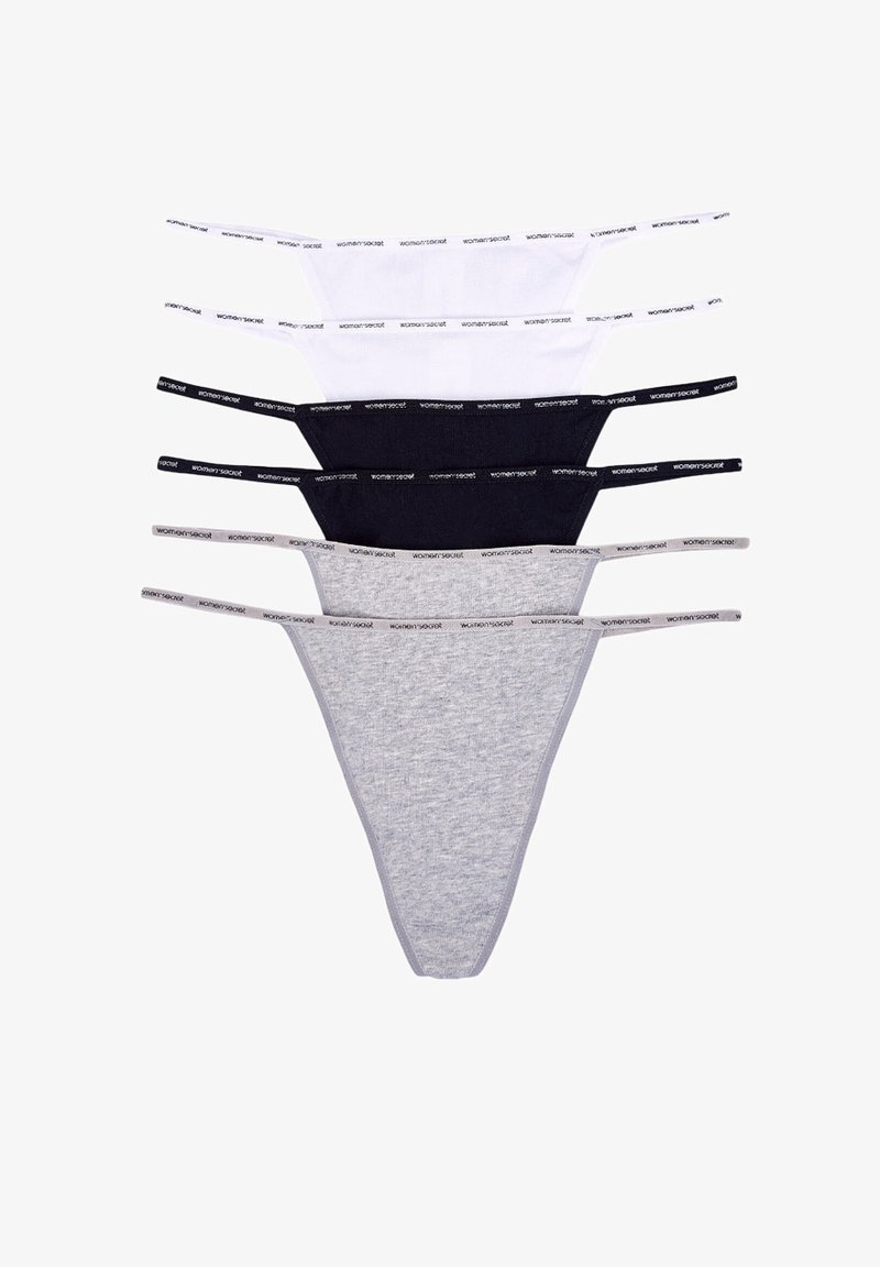 Calvin Klein 3 Pack Thong (Low-Rise), Perizoma Donna, Multicolore Calvin Klein 3 Pack Thong (Low-Rise), Perizoma Donna, Multicolore