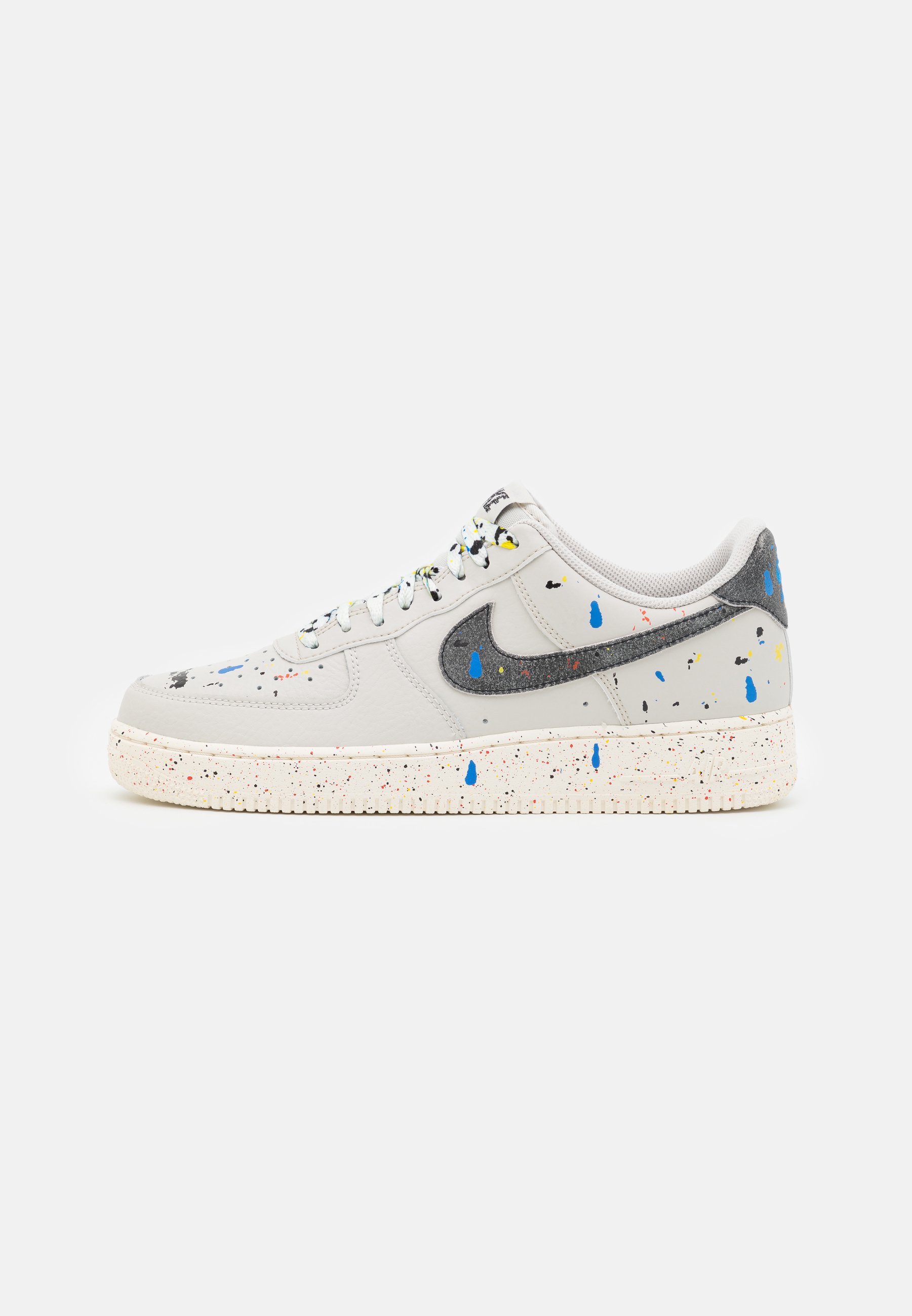 Nike Sportswear AIR FORCE - Zapatillas - light bone/black/sail/black/negro  - Zalando.es