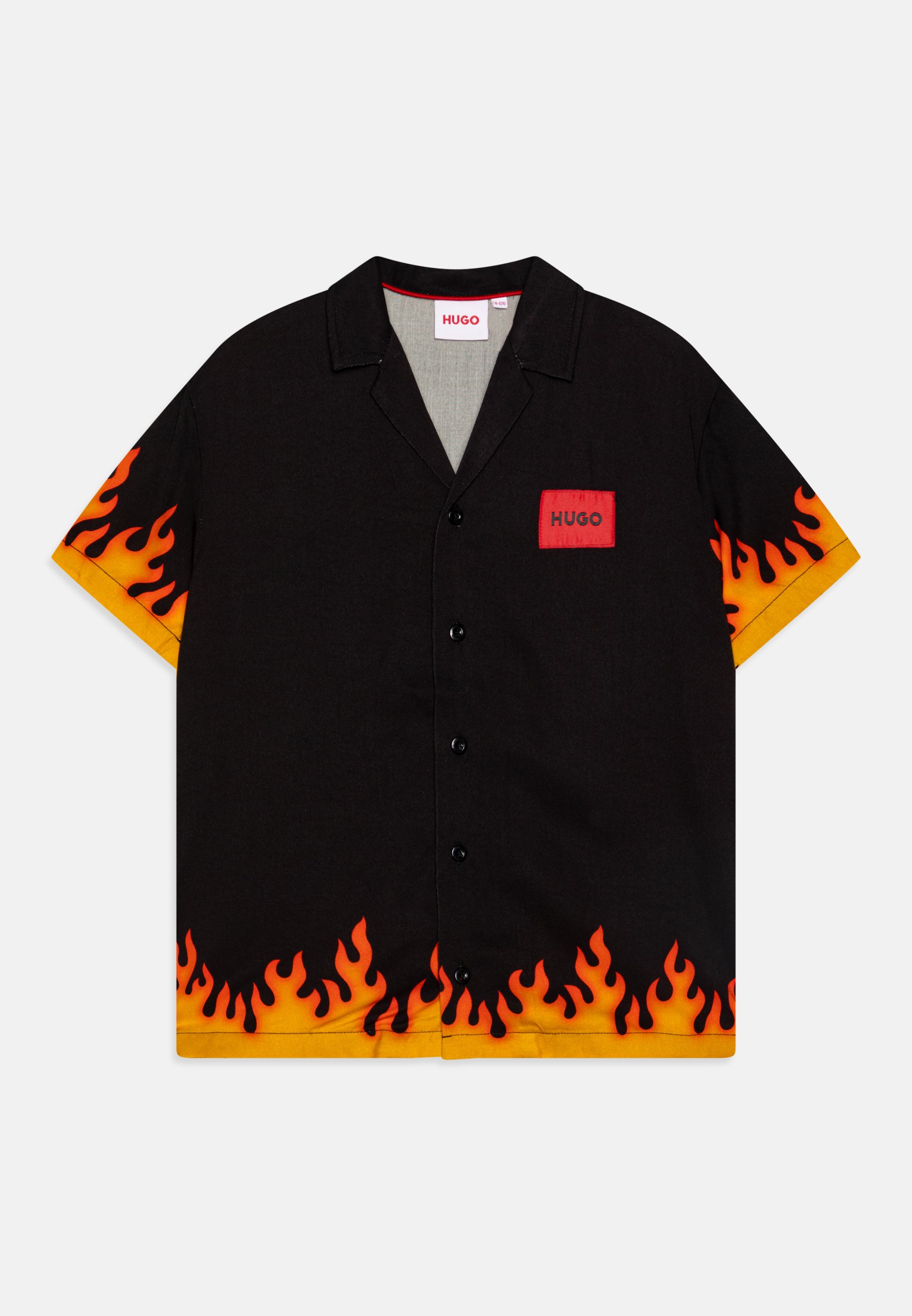 HUGO Kids SHORT SLEEVE Camicia black/nero Zalando