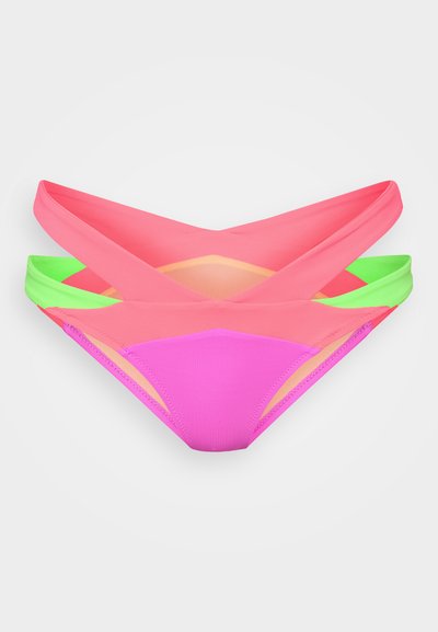 Agent Provocateur MAZZY BOTTOM  - Spodní díl bikin - pink/green/purple