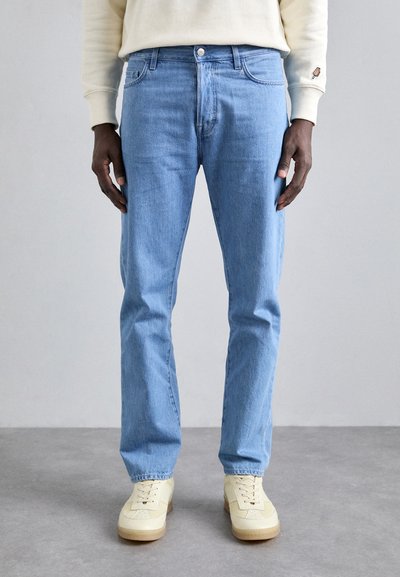 Filippa K CROPPED - Jeans Tapered Fit - blue
