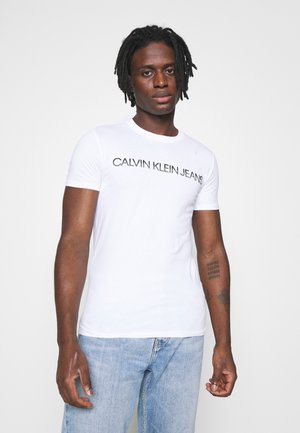 MIXED TECHNIQUE INSTIT LOGO TEE UNISEX - T-shirt med print - bright white