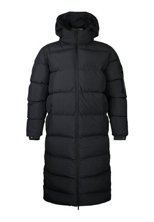 SIKSILK, LONGLINE PUFFER - Χειμωνιάτικο παλτό - black