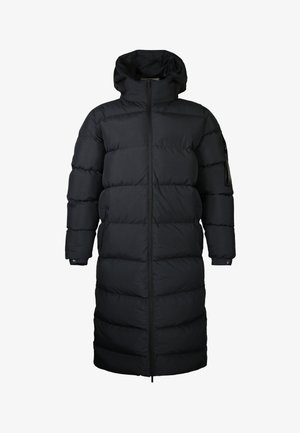 SIKSILK, LONGLINE PUFFER - Χειμωνιάτικο παλτό - black