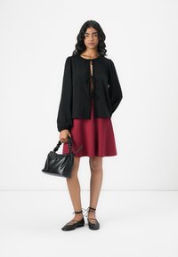 Pieces PCTIFFANY TIE  - Blouse - black