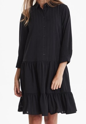 Košilové šaty - black