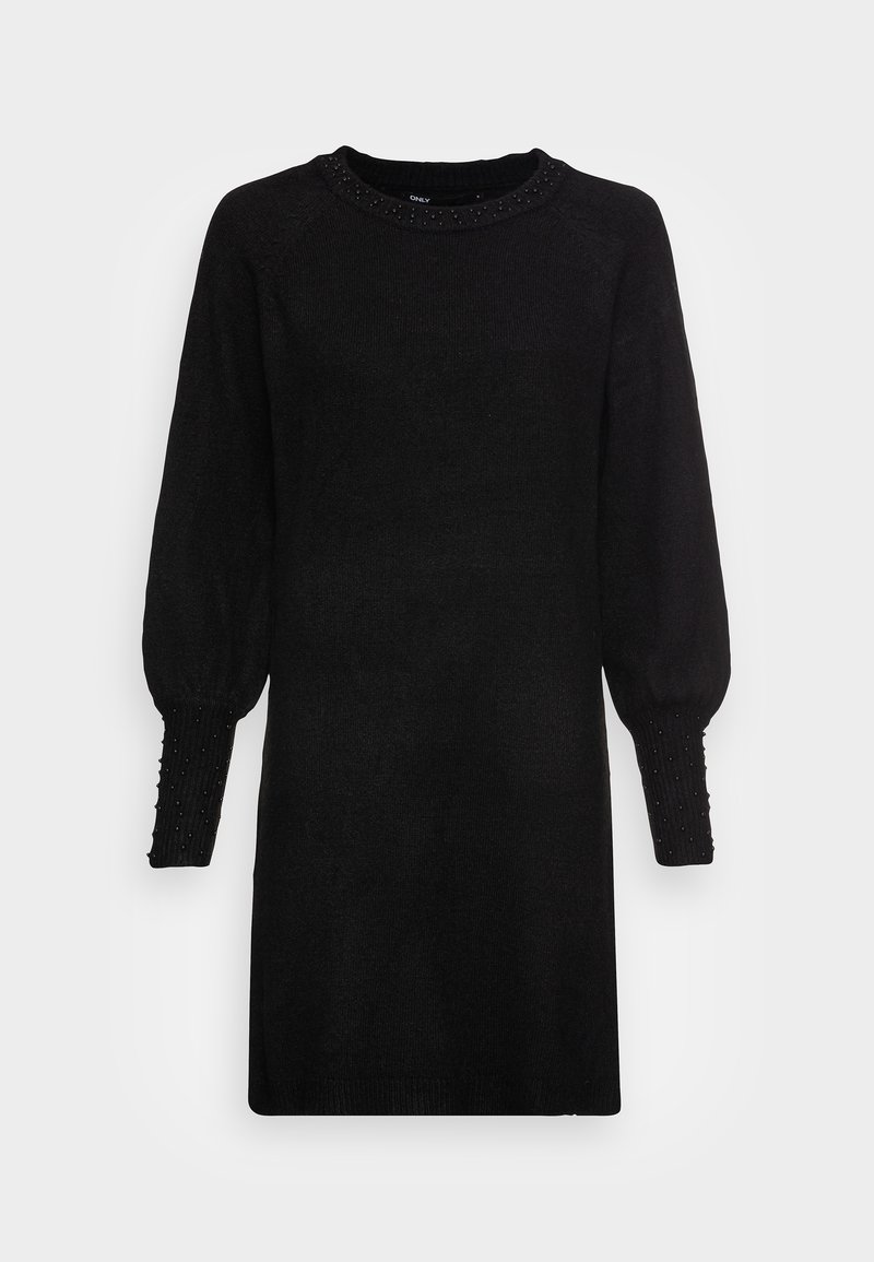 ONLY Tall ONLALEXIS BEAD DRESS Jumper dress black Zalando.co.uk
